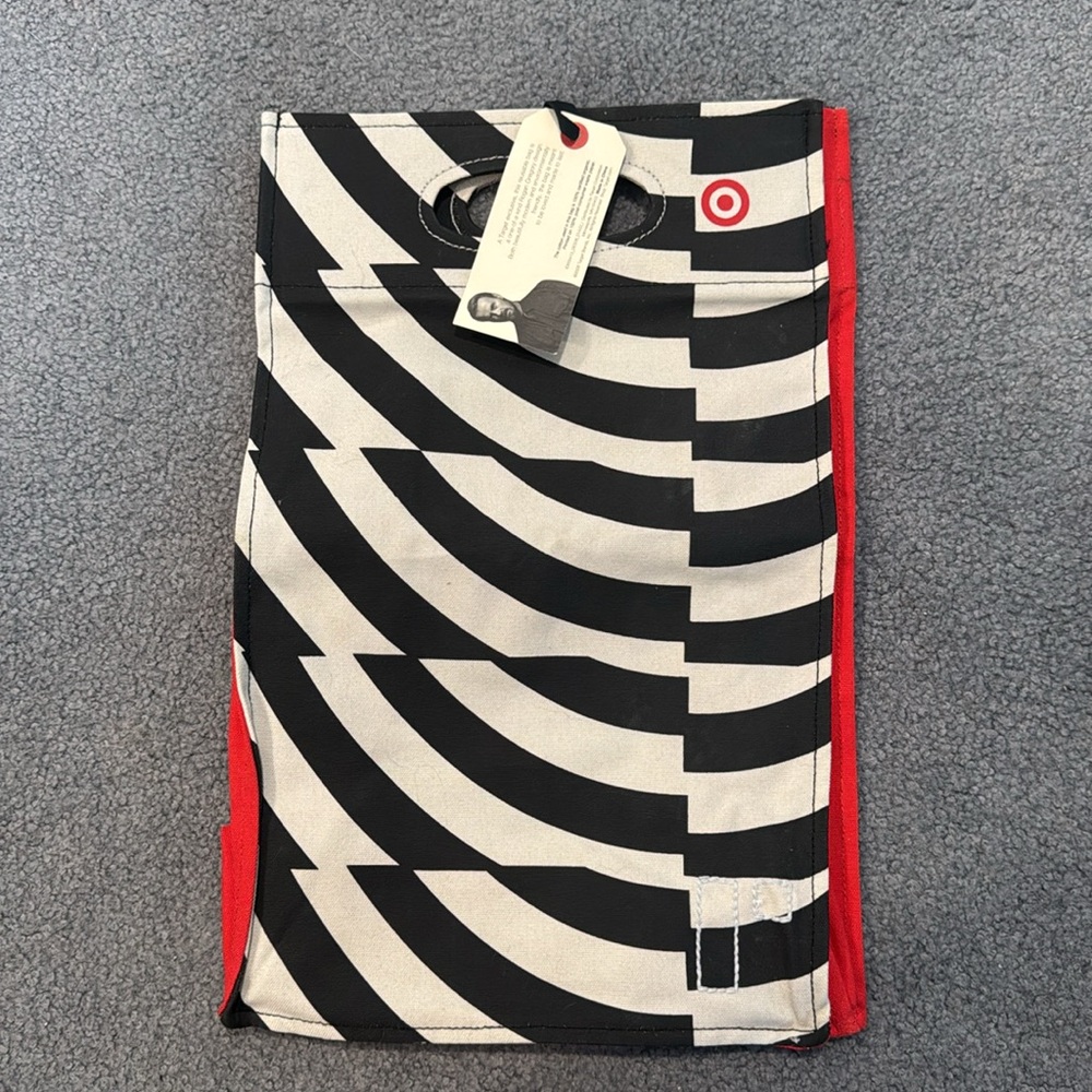Rogan for Target Black, White & Red Zebra Print Tote Bag - Picture 4 of 9